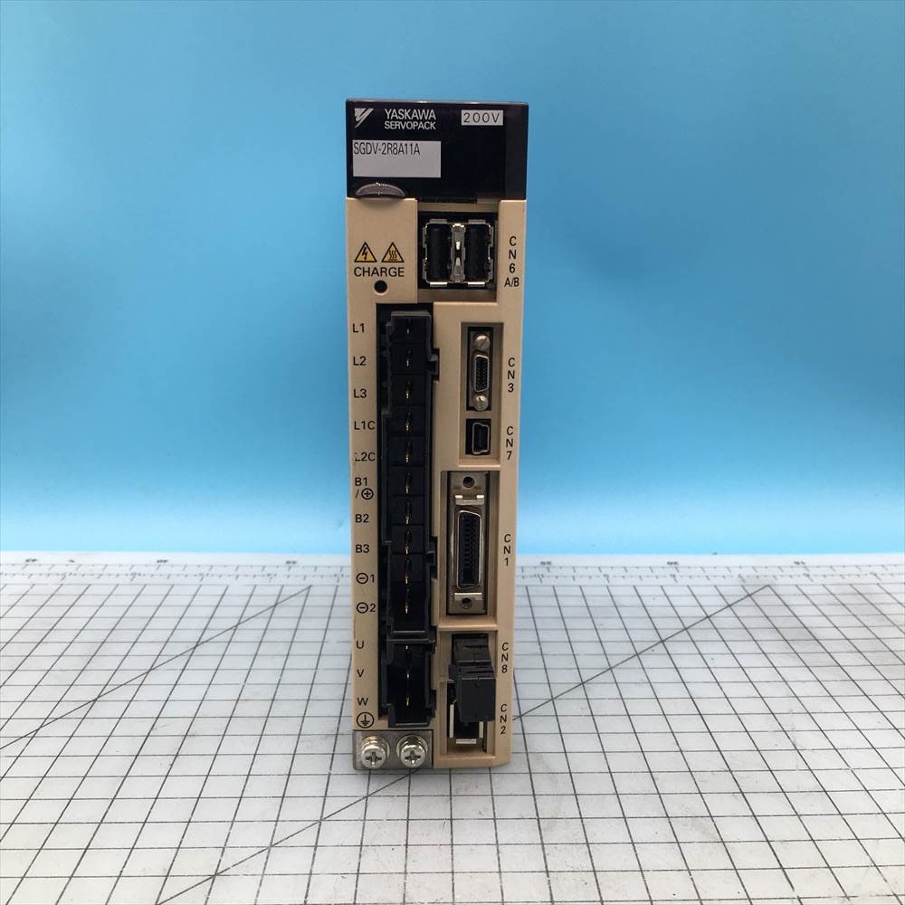 天竜精機 印刷機 TSP-600 <br> ドライバー SERVOPACK SGDV-2R8A11A 中古品 