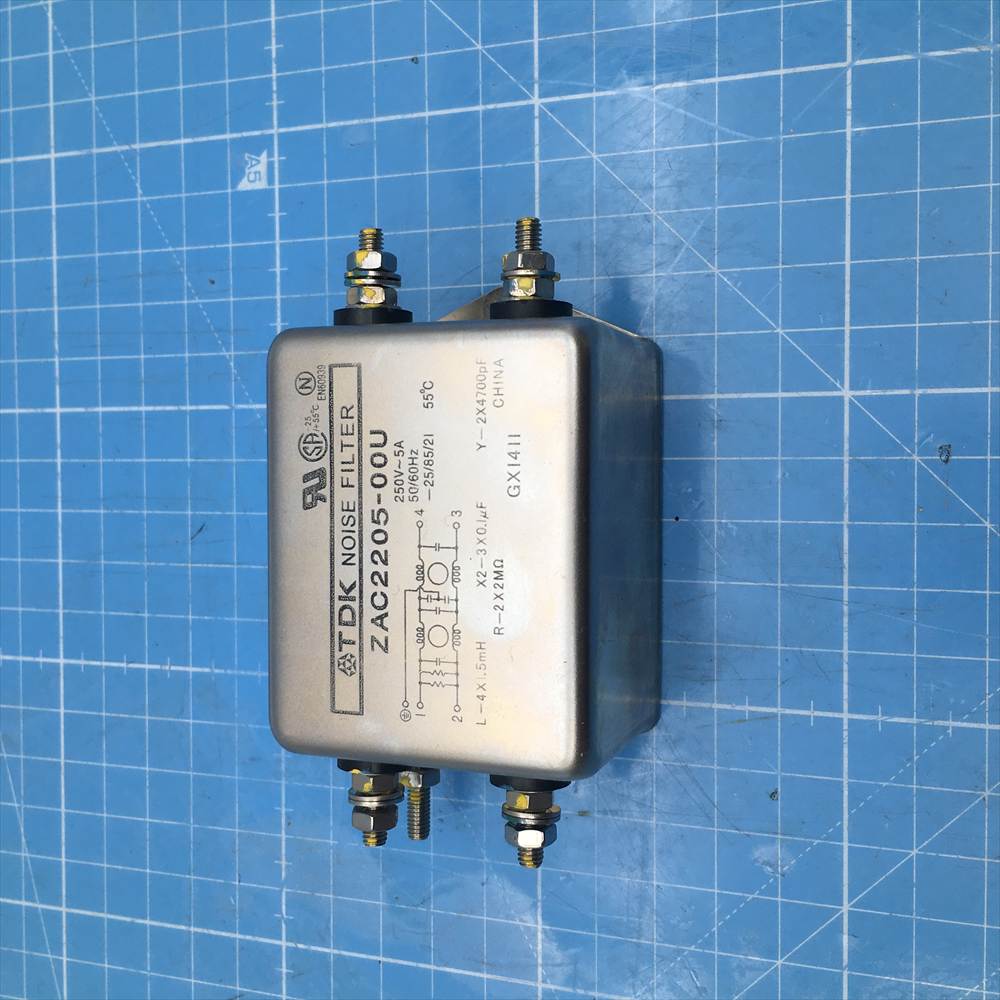 tamura reflow tnv50-568em-x filter noisefilter zac2205-00u used 