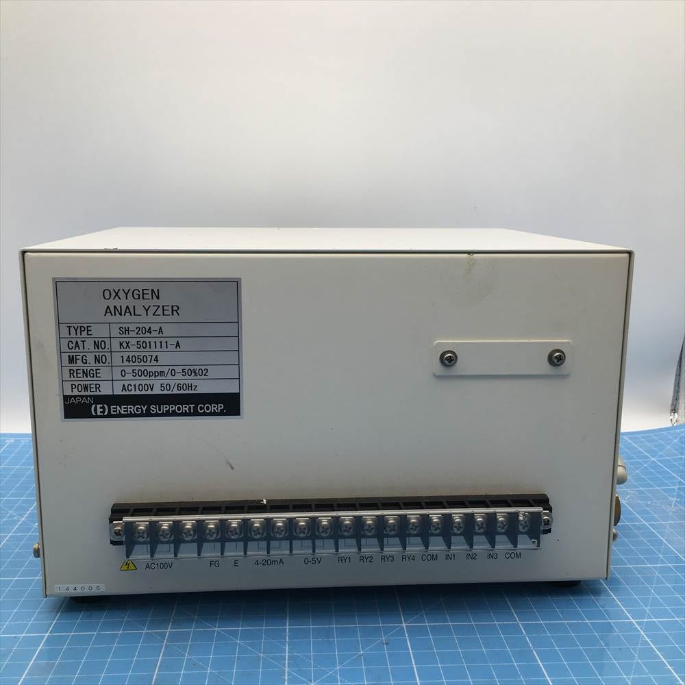 tamura reflow tnv50-568em-x oxygenanalyzer sh-204-a used 