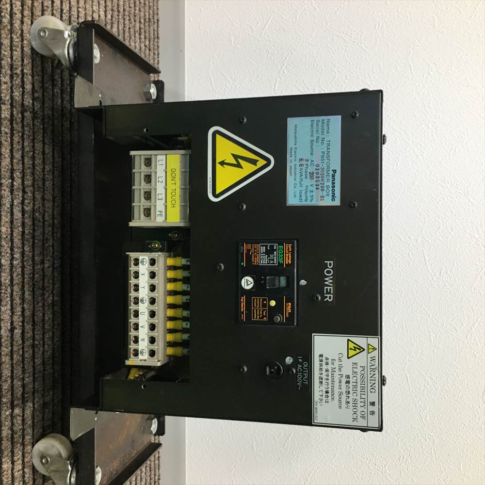 panasonic mounter mpav2b trans transformerbox p951-30200200-b1 used