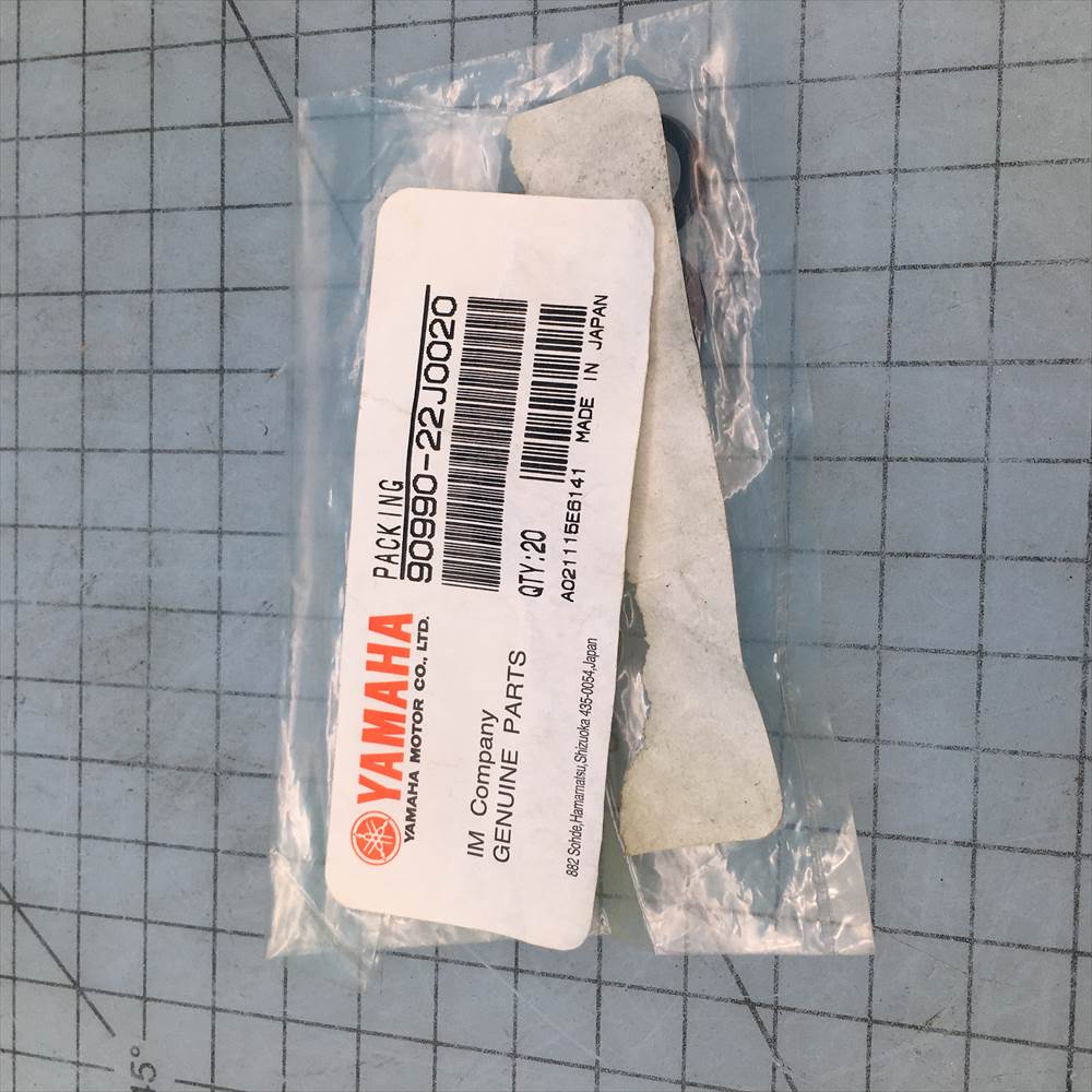 YAMAHA 未分類 設備品番不明 パッキン 90990-22J0020 中古品 