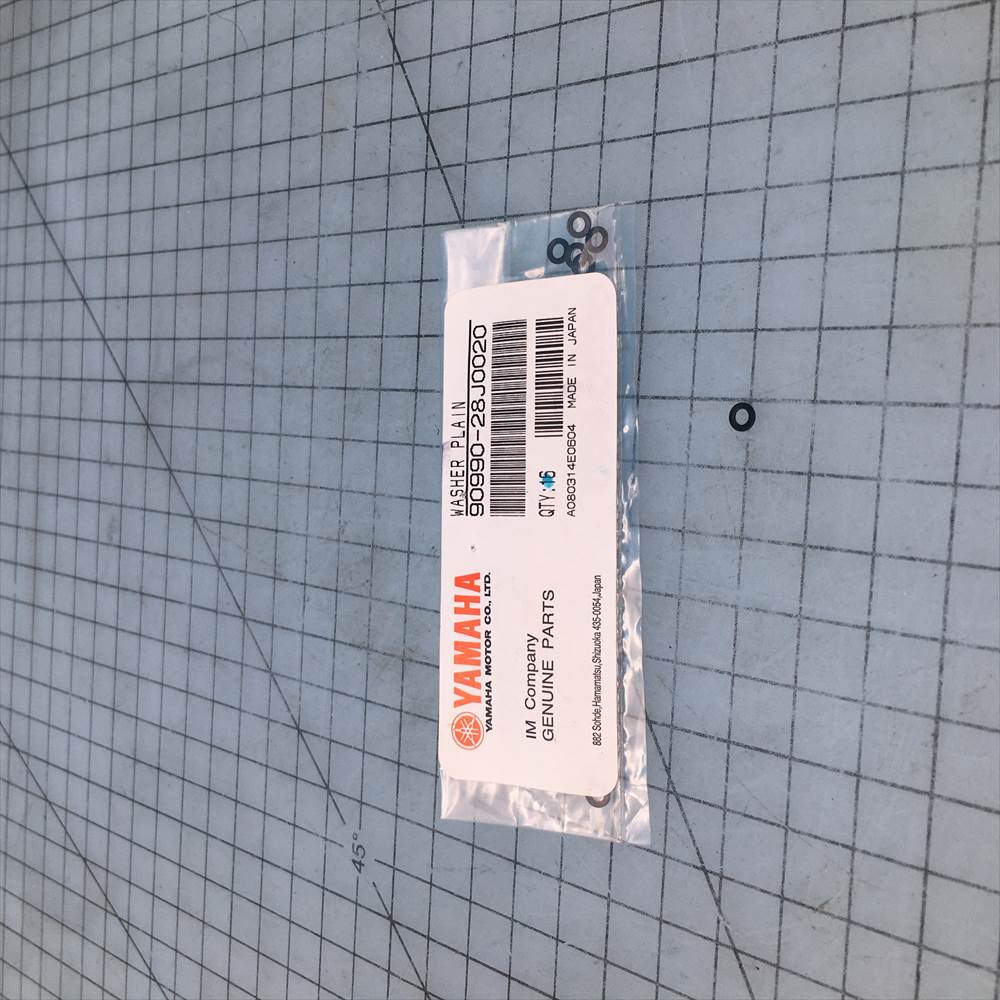 YAMAHA 未分類 設備品番不明 ワッシャー WASHERPLAI 90990-28J0020 新品 