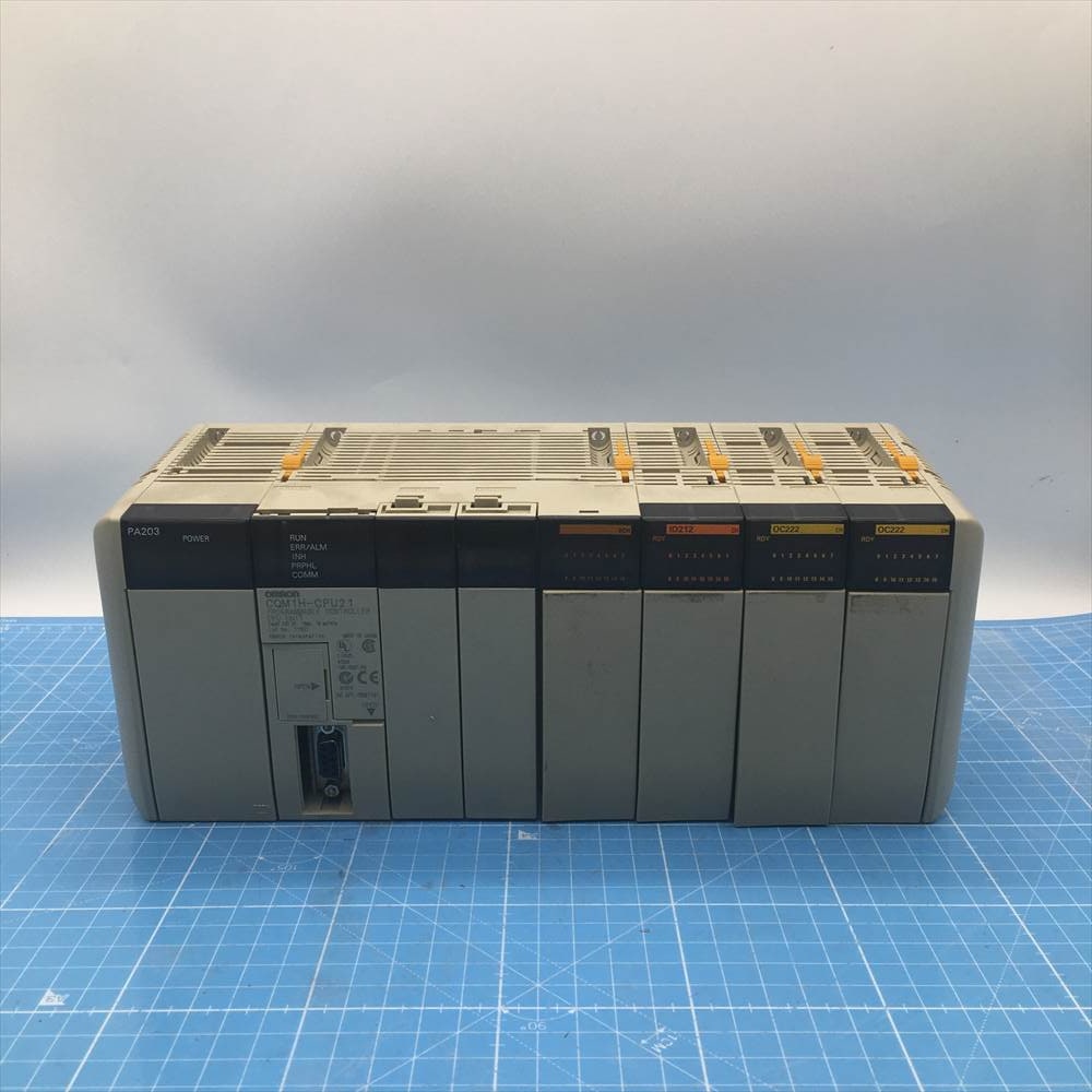 弘輝テック はんだ付け装置 MDR-350 PLC POWERSUPPLYUNIT (CQM1-PA203) PROGRAMMABLECONTROLLER (CQM1H-CPU21) INPUTUNIT (CQM1-ID212) OUTPUTUNIT (CQM1-OC222) 中古品 