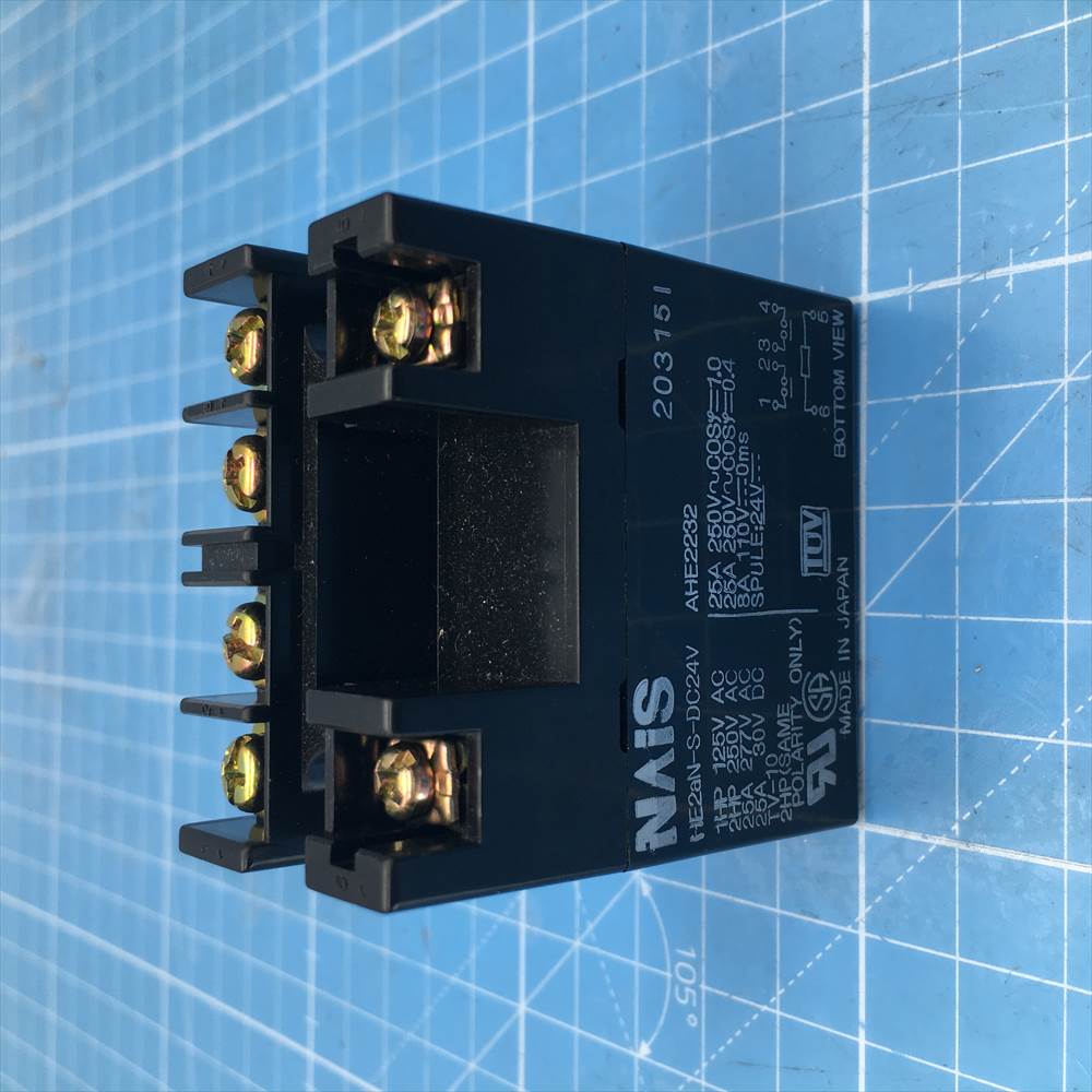 JUKI 実装機 CX-1 リレー HE2AN-S-DC24V 中古品 