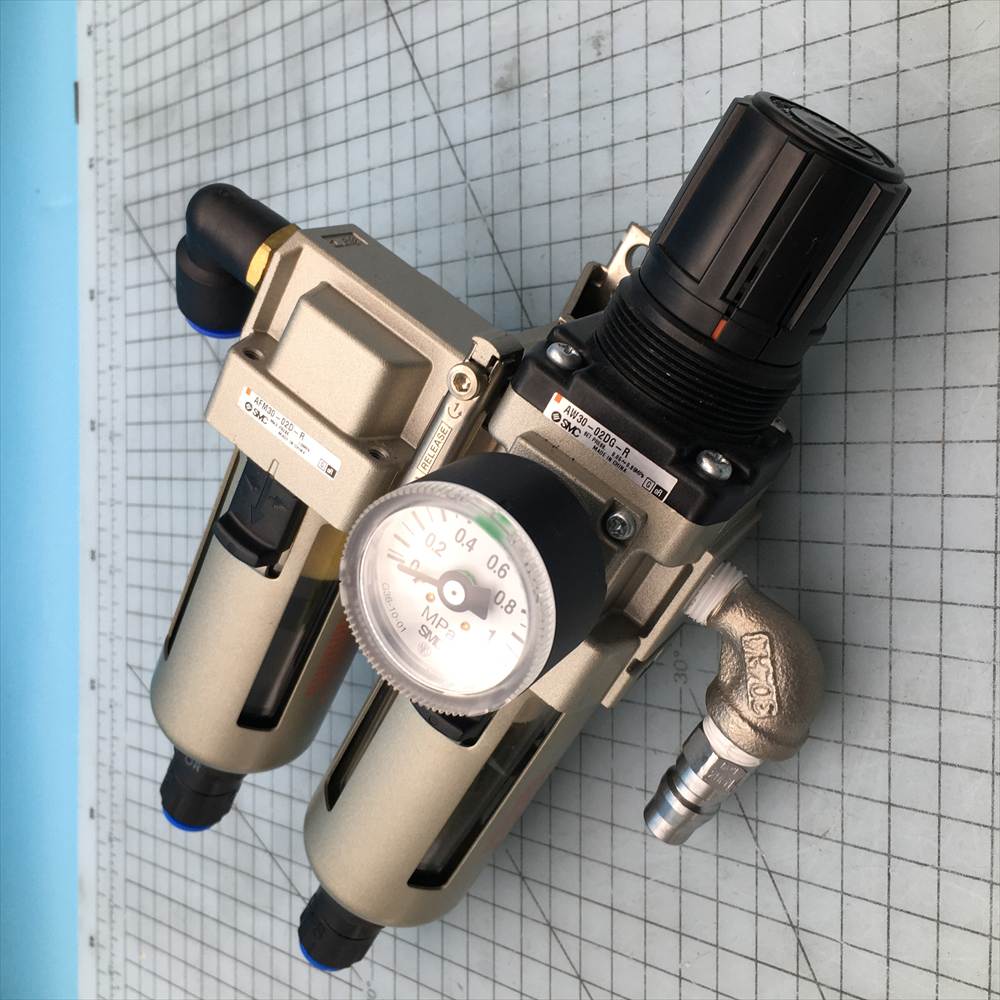 SONY 実装機 F-130 <br> レギュレーター AW30-02DG-R AFM30-02D-R AC30D-02DG-R 中古品