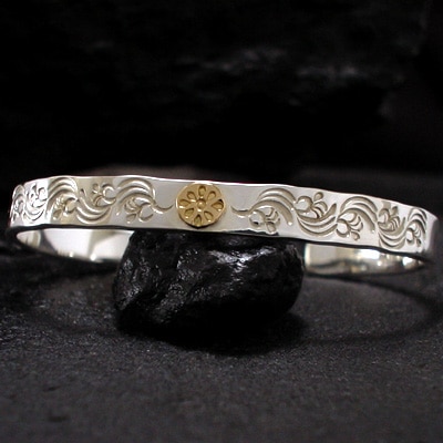 アリゾナフリーダム　バングル　B-41a k18 アリゾナフリーダム バングル 極美品 メンズ 10mm b-24b