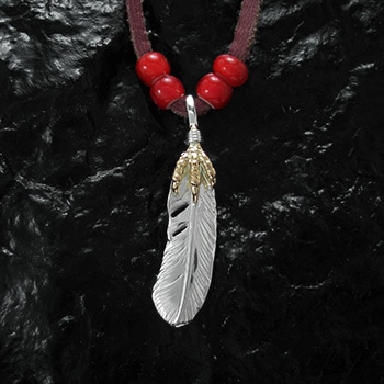 T-117k（40mm） | ペンダントトップ,フェザー | ARIZONA FREEDOM