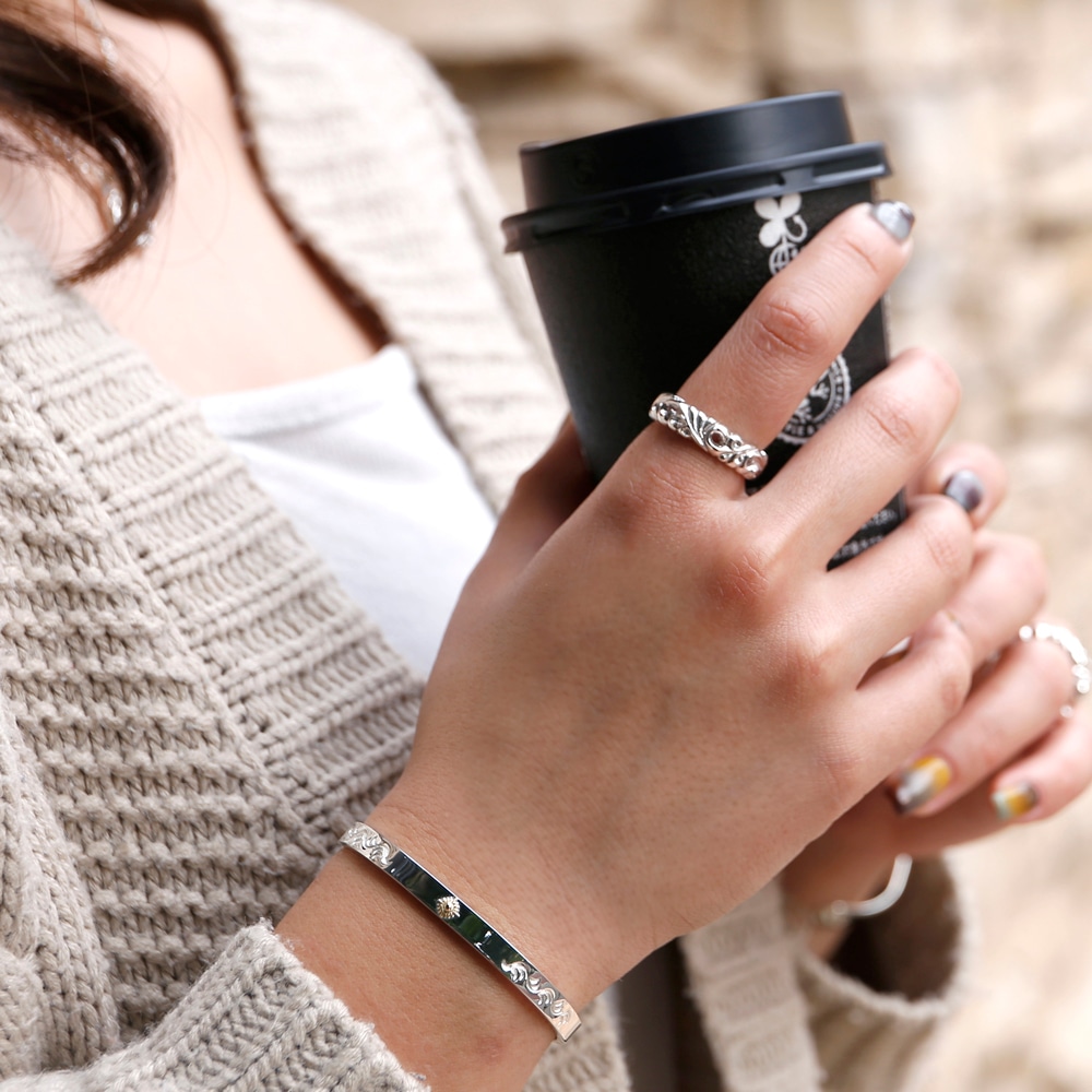 極美品　レディース　バングル　ブレスレット　アリゾナフリーダム　Sサイズ アリゾナフリーダム】バングル アリゾナフリーダム バングル k18 美品