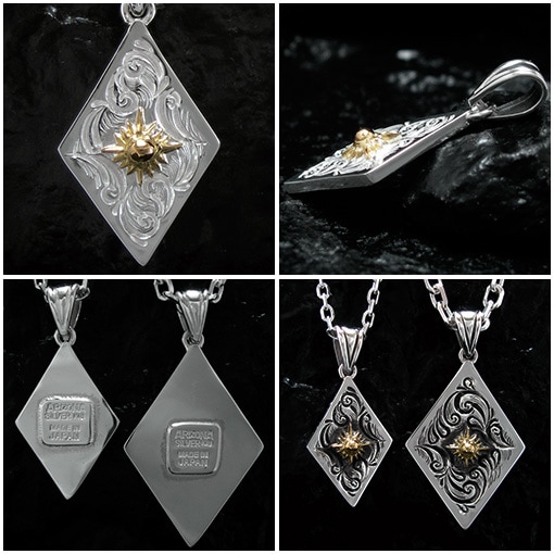 アリゾナフリーダム　k18太陽神付チャーム　T-128a T-128a | ペンダントトップ | ARIZONA FREEDOM（アリゾナフリーダム