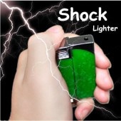 ジョークグッズ リアル 電気ビリビリ イタズラ ショックライター【メール便配送可】