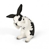 Schleich (シュライヒ)ウサギ(毛づくろい)13698 (動物,フィギュア)
