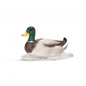 Schleich (シュライヒ)  カモ (オス:泳) 13727 (動物,フィギュア)