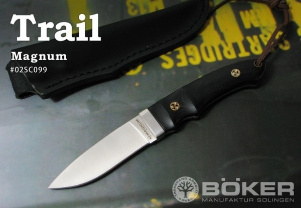 ○○ ボーカー マグナム 02SC099 トレイル シースナイフ ,BOKER Magnum
