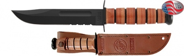 KA-BAR U.S.M.C. ファイティングナイフ U.S.M.C.ファイティングサバイバルナイフ - リバートップ