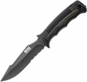 ●●ソグ/SOG シール ストライク DXシース ブラック コンビ刃 ナイフ ファイヤースターター内蔵