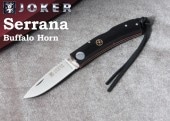 硼 NF132 顼 Хåեۡ ޤߥʥ,Joker SERRANA BUFFALO HORN FOLDING POCKET KNIFE ڥ쥿ѥåץ饹ġ