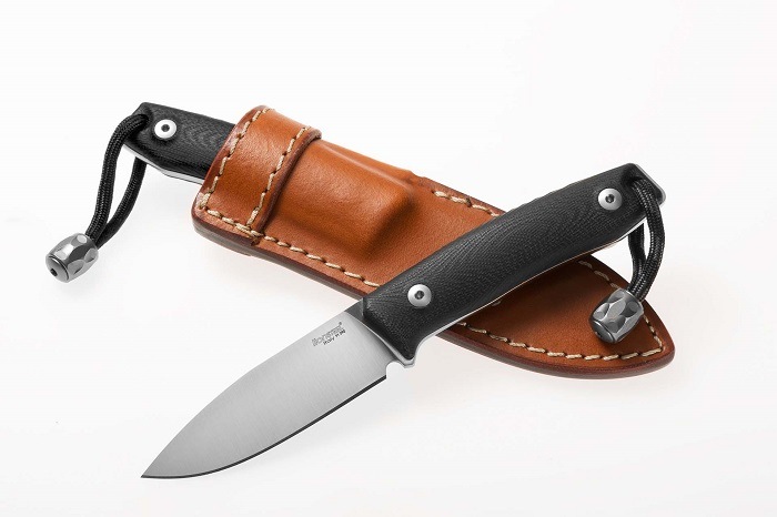 ライオンスチール M-1 コンパクト ナイフ M390 G-10 ブラック ハンドル 