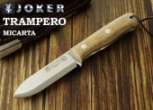 �����硼���� CM124-P �ȥ��ڥ� S �ե����䡼���������� �֥å��奯��եȥʥ���,Joker Trampero Bushcraft Knife