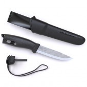 モーラ 13567 コンパニオン・スパーク/ステンレススチール、ブラック,Morakniv FT02392 Companion Spark【レターパックプラス送料無料】【並行輸入品】