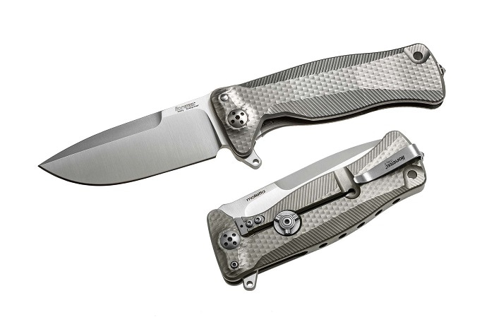 ハンドル,lionSTEEL　SR11G　スレイプナー鋼/グレーチタン　○○　EDC　ミリタリーショップ　knife　ライオンスチール　すべての商品　折り畳みナイフ　アームズギア本店