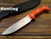 ���ò�������ۥޥ���� 978/G10A �ϥ�ƥ��� G10����� �������ʥ���,Maserin HUNTING Orange Fixed knife