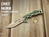 CRKT 5241 ˡ  ꡼ ޤߥʥ,ӥСʥ&ġ Columbia River NIRK TIGHE GREENڥ쥿ѥåץ饹ġ