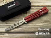 ܡ ץ饹 01BO712 Х꥽ ȥ졼˥ ޤߥʥ,BOKER Balisong Trainer Red