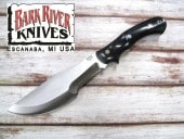 ●●バークリバー トラッカー A2鋼  ブラック キャンバスマイカルタ ナイフ マチェット Bark River Trakker Black Canvas Micarta