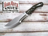 ●●バークリバー トラッカー A2鋼  グリーン キャンバスマイカルタ ナイフ マチェット Bark River Trakker Green Canvas Micarta