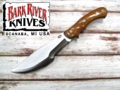 ●●バークリバー トラッカー A2鋼 ナチュラル キャンバス マイカルタ ナイフ マチェット Bark River Trakker Green Canvas Micarta