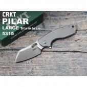CRKT 5315 ԥ顼顼 ƥ쥹 ޤߥʥ,ӥСʥ&ġ PILAR LARGE WITH Stainless HANDLEڥ쥿ѥåץ饹ġ