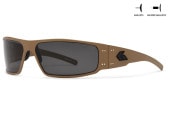   GZ-01-302 ߥ륹ڥå ޥʥ եå 饳 TAN ⡼ 󥰥饹GATORZ ŹMAGNUM MILSPEC BALLISTIC /CERAKOTE TAN Smoke UV Anti-Fog Lens