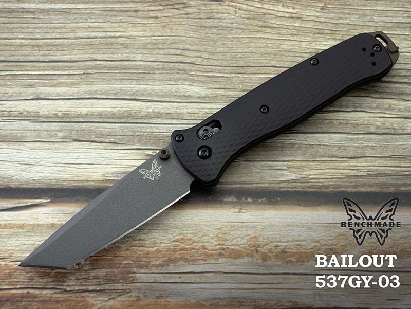 ベンチメイド ベイルアウト 直刃 折りたたみナイフ 537GY-03 ベンチメイド ベイルアウト 直刃 折りたたみナイフ 537GY-03
