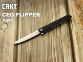  ӥС CRKT 7097 CEO եåѡ ޤꤿߥʥեʥ&ġ CEO FLIPPERڥ쥿ѥåץ饹̵