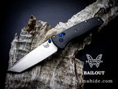 �٥���ᥤ�� �٥��륢���� 537-09 M390 �����ܥ�ե����С� BENCHMADE BAILOUT CARBONFIBER