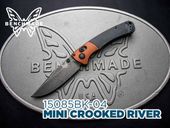 �٥���ᥤ�� �ߥ˥���å��ɥ�С� �ޥ��ʥ��å� 15085BK-04 BENCHMADE MINI CROOKED RIVER MAGNACUT 