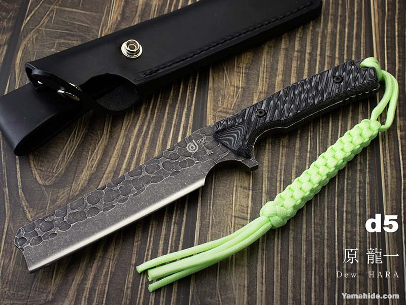 web DEW ֥ d5 kokko ߥ   440C ֥å x 졼ޥ륿 DEW HARA KNIFE