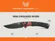 �٥���ᥤ�� �ߥ˥���å��ɥ�С� �ޥ��ʥ��å� 15085BK-04 BENCHMADE MINI CROOKED RIVER MAGNACUT 