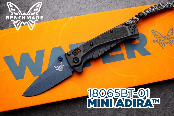 �٥���ᥤ�� �ߥ˥��ǥ��� �ƥ�ڥ��ȥ��쥤 18065BT-01 BENCHMADE MINI ADIRA TEMPEST GRAY
