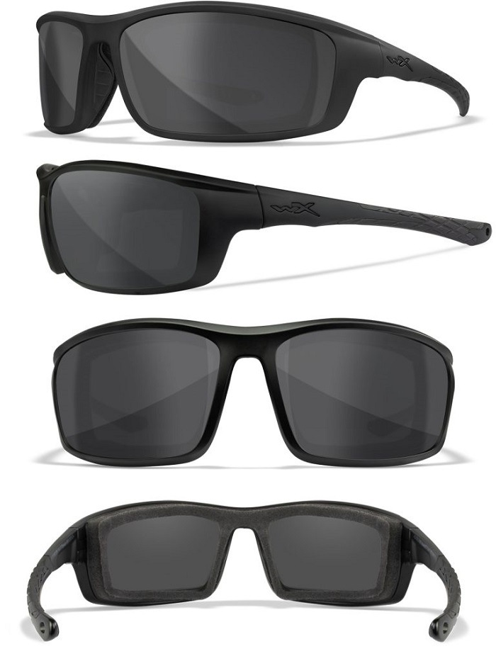 �磻�꡼���å���/CCGRD08 ����å� �и����⡼��/�֥�å����ץ� �ե졼�� ���󥰥饹  GRID CAPTIVATE Smoke Grey [Matte Utility Green]��Wiley X��������Ź��