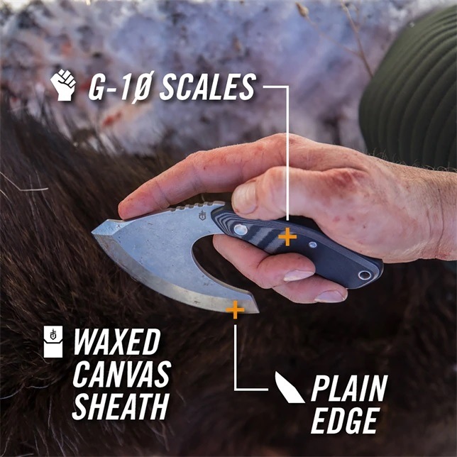���� �����С� G1824 �����󥦥���� ���� �ʥ��� ���꡼��֥�å� �ϥ�ɥ�  GERBER DOWNWIND Ulu