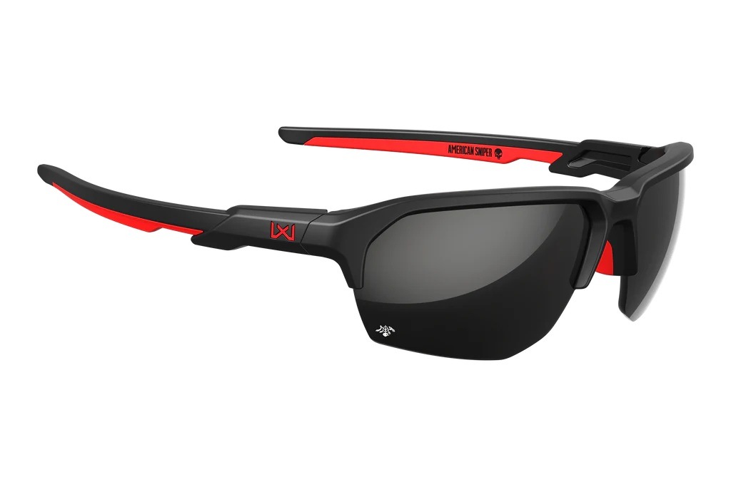  磻꡼å/CHJKL15 å ꥫ󥹥ʥѡ/ꥹ롦ͥ㡼ǥ 󥰥饹 WX JAKL AMERICAN SNIPER CAPTIVATE NP Black Mirror [Matte Black]Wiley XŹ (Х)