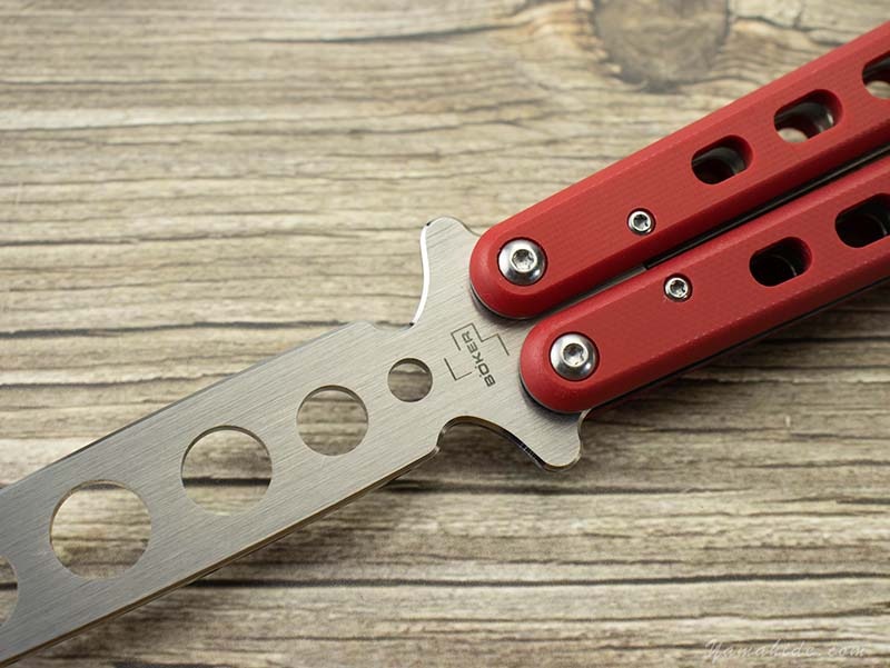 ���ò�������ۥܡ����� �ץ饹 01BO712 �Х꥽�� �ȥ졼�˥� �ޤ���ߥʥ���,BOKER Balisong Trainer Red