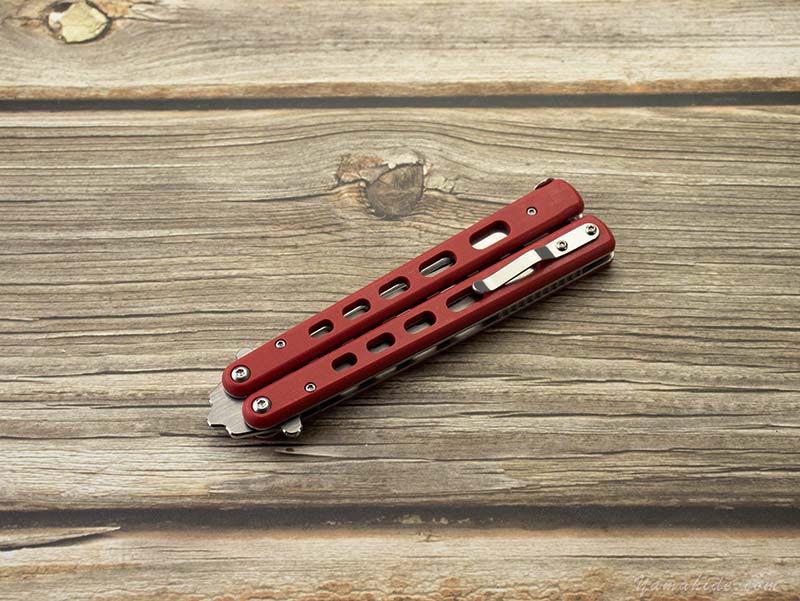���ò�������ۥܡ����� �ץ饹 01BO712 �Х꥽�� �ȥ졼�˥� �ޤ���ߥʥ���,BOKER Balisong Trainer Red