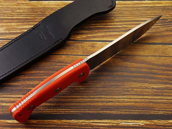 ���ò�������ۥޥ���� 978/G10A �ϥ�ƥ��� G10����� �������ʥ���,Maserin HUNTING Orange Fixed knife