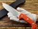 ���ò�������ۥޥ���� 978/G10A �ϥ�ƥ��� G10����� �������ʥ���,Maserin HUNTING Orange Fixed knife
