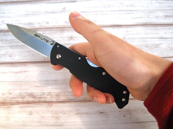 ���� ������ɥ������� �����饤�� �ɥ��åץݥ���� AUS-10A���ƥ�쥹��/G-10�ϥ�ɥ� �ޤ���� �ʥ��� COLD STEEL AIR LITE DROP POINT�ڥ᡼���������ġ�