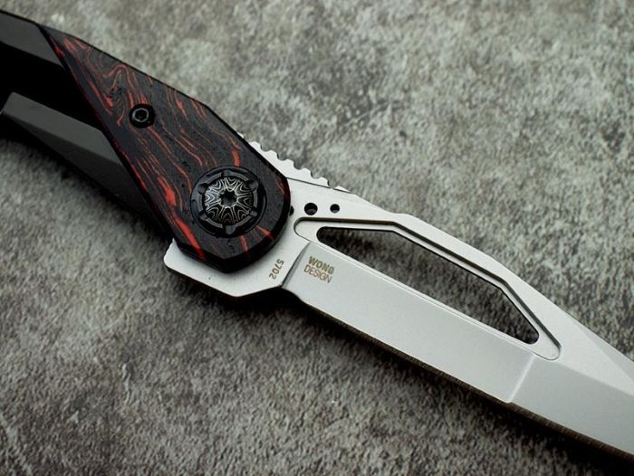 ������ӥ���С� CRKT 5702 �˥塼���ꥢ �ե졼����å� �ޤꤿ���ߥʥ��� Nucleus Frame Lock Folding EDC Pocket Knife (���Х���)