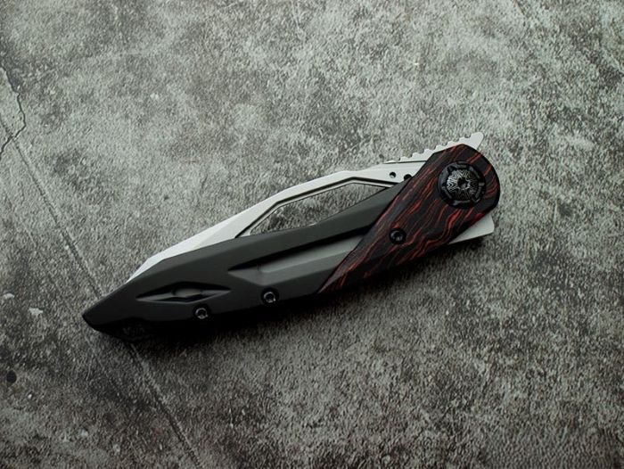 ������ӥ���С� CRKT 5702 �˥塼���ꥢ �ե졼����å� �ޤꤿ���ߥʥ��� Nucleus Frame Lock Folding EDC Pocket Knife (���Х���)