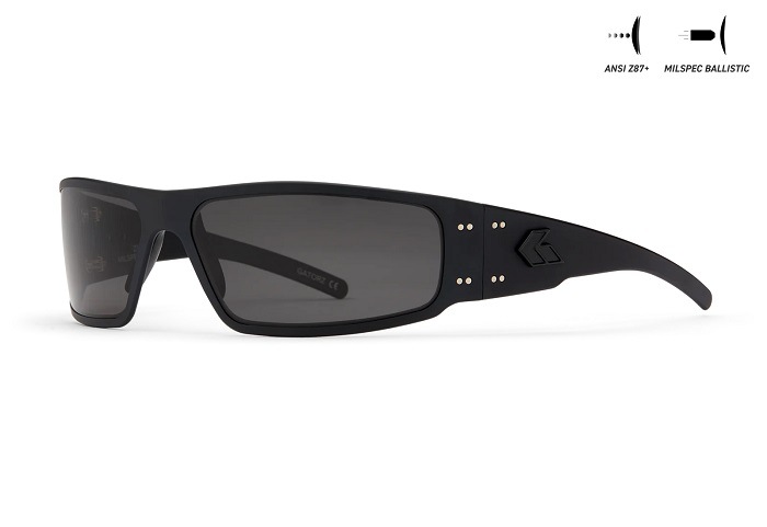   GZ-01-002 ߥ륹ڥå ޥʥ եå ֥å ⡼ 󥰥饹GATORZ ŹMAGNUM MILSPEC BALLISTIC / BlackoutSmoke UV Anti-Fog Lens